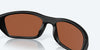 [Green Mirror Polarized Glass Lenses, Blackout Frame]