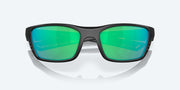 Green Mirror Polarized Glass Lenses, Blackout Frame