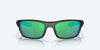 [Green Mirror Polarized Glass Lenses, Blackout Frame]