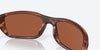 [Green Mirror Polarized Glass Lenses, Retro Tortoise Frame]