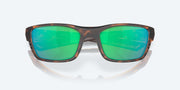 Green Mirror Polarized Glass Lenses, Retro Tortoise Frame