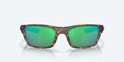 Green Mirror Polarized Glass Lenses, Retro Tortoise Frame