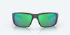 [Green Mirror Polarized Glass Lenses, Matte Black Frame]