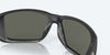 [Gray Silver Mirror Polarized Glass Lenses, Matte Black Frame]