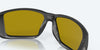 [Sunrise Silver Mirror Polarized Glass Lenses, Matte Black Frame]