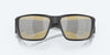 [Sunrise Silver Mirror Polarized Glass Lenses, Matte Black Frame]