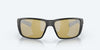 [Sunrise Silver Mirror Polarized Glass Lenses, Matte Black Frame]