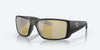 [Sunrise Silver Mirror Polarized Glass Lenses, Matte Black Frame]