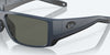 [Gray Polarized Glass Lenses, Midnight Blue Frame]