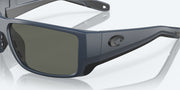 Gray Polarized Glass Lenses, Midnight Blue Frame