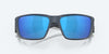 [Blue Mirror Polarized Glass Lenses, Midnight Blue Frame]