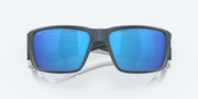 Blue Mirror Polarized Glass Lenses, Midnight Blue Frame