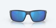 Blue Mirror Polarized Glass Lenses, Midnight Blue Frame