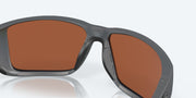 Green Mirror Polarized Glass Lenses, Matte Gray Frame