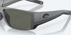 [Gray Polarized Glass Lenses, Matte Gray Frame]