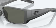 Gray Polarized Glass Lenses, Matte Gray Frame