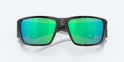 Green Mirror Polarized Glass Lenses, Tiger Shark Frame