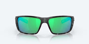 Green Mirror Polarized Glass Lenses, Tiger Shark Frame