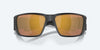 [Gold Mirror Polarized Glass Lenses, Matte Black Frame]