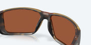 Green Mirror Polarized Glass Lenses, Matte Tortoise Frame