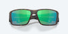 [Green Mirror Polarized Glass Lenses, Matte Tortoise Frame]