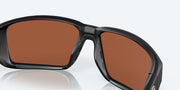 Green Mirror Polarized Glass Lenses, Matte Black Frame