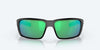 [Green Mirror Polarized Glass Lenses, Matte Black Frame]