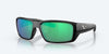 [Green Mirror Polarized Glass Lenses, Matte Black Frame]