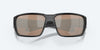 [Copper Silver Mirror Polarized Glass Lenses, Matte Black Frame]