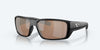 [Copper Silver Mirror Polarized Glass Lenses, Matte Black Frame]