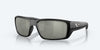 [Gray Silver Mirror Polarized Glass Lenses, Matte Black Frame]