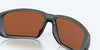 [Green Mirror Polarized Glass Lenses, Matte Gray Frame]