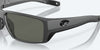 [Gray Polarized Glass Lenses, Matte Gray Frame]