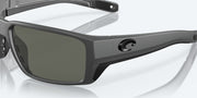 Gray Polarized Glass Lenses, Matte Gray Frame