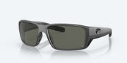 Gray Polarized Glass Lenses, Matte Gray Frame