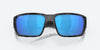 [Blue Mirror Polarized Glass Lenses, Tiger Shark Frame]