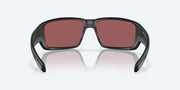 Gold Mirror Polarized Glass Lenses, Matte Black Frame