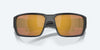 [Gold Mirror Polarized Glass Lenses, Matte Black Frame]