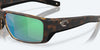 [Green Mirror Polarized Glass Lenses, Matte Tortoise Frame]