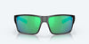 [Green Mirror Polarized Glass Lenses, Matte Black Frame]