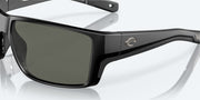 Gray Polarized Glass Lenses, Matte Black Frame