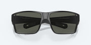 Gray Polarized Glass Lenses, Matte Black Frame