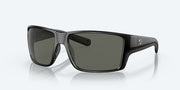 Gray Polarized Glass Lenses, Matte Black Frame