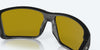 [Sunrise Silver Mirror Polarized Glass Lenses, Matte Black Frame]