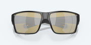 Sunrise Silver Mirror Polarized Glass Lenses, Matte Black Frame