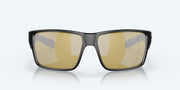 Sunrise Silver Mirror Polarized Glass Lenses, Matte Black Frame