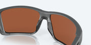 Green Mirror Polarized Glass Lenses, Matte Gray Frame