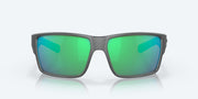 Green Mirror Polarized Glass Lenses, Matte Gray Frame