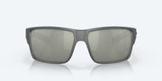 Gray Silver Mirror Polarized Glass Lenses, Matte Gray Frame