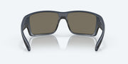 Blue Mirror Polarized Glass Lenses, Matte Midnight Blue Frame